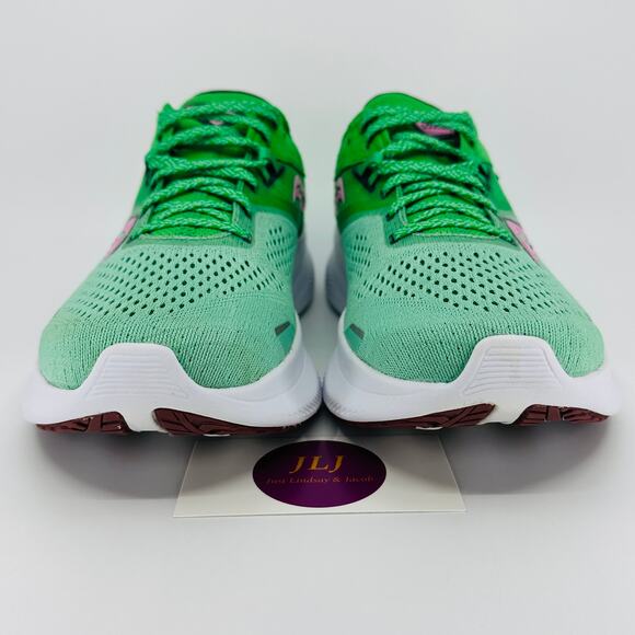 Saucony Women's Ride 16 'Sprig Peony' Green Running Shoes S10830-25 Size 10 - Picture 2 of 11